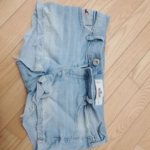 Hollister jean shorts